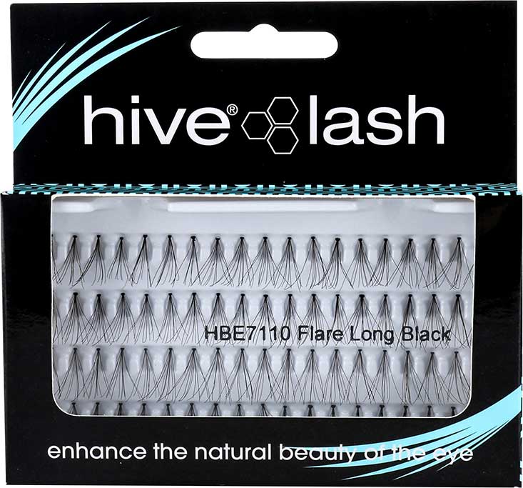 Hive Individual Flare Lashes, Black Long - Studio 3 Twenty One LLC