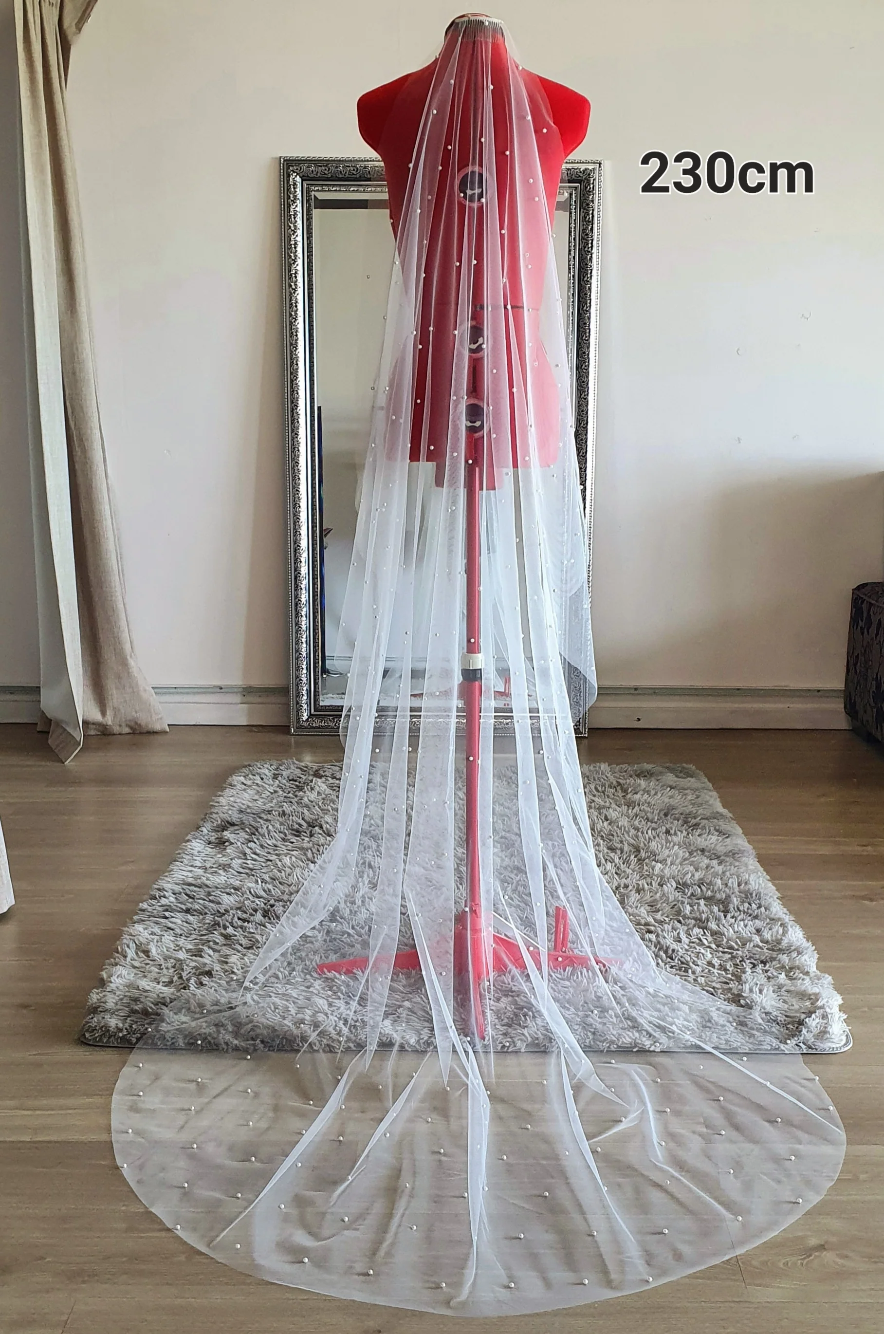 Pearl veil barely there - Studio 3 Twenty One LLC