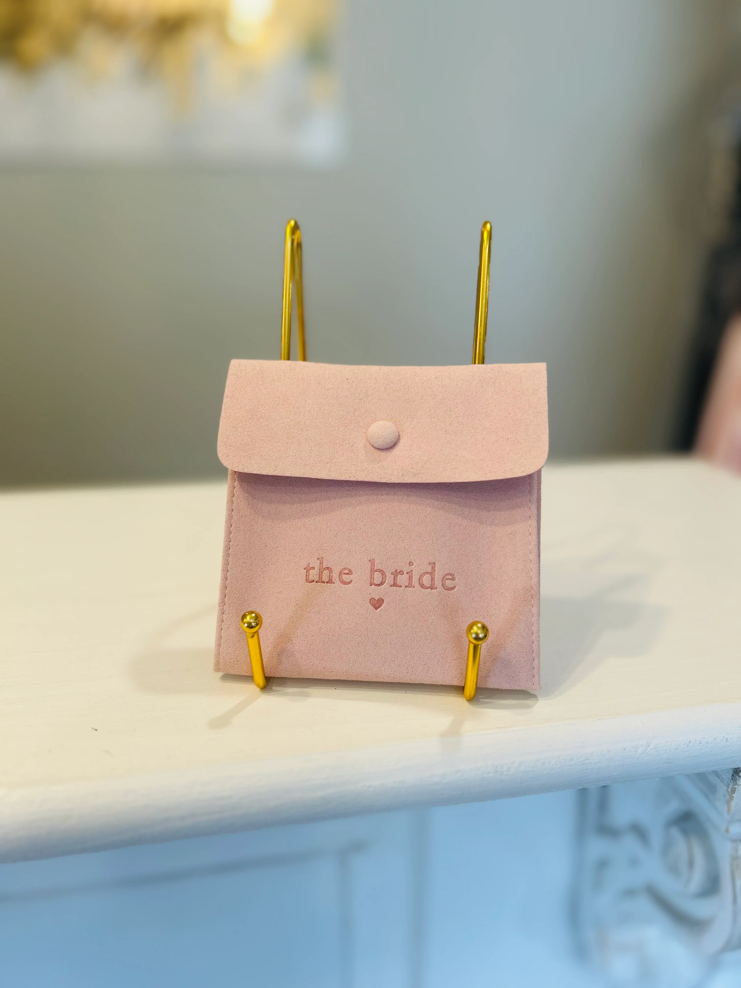 Blush Jewelry Pouch - Studio 3 Twenty One LLC