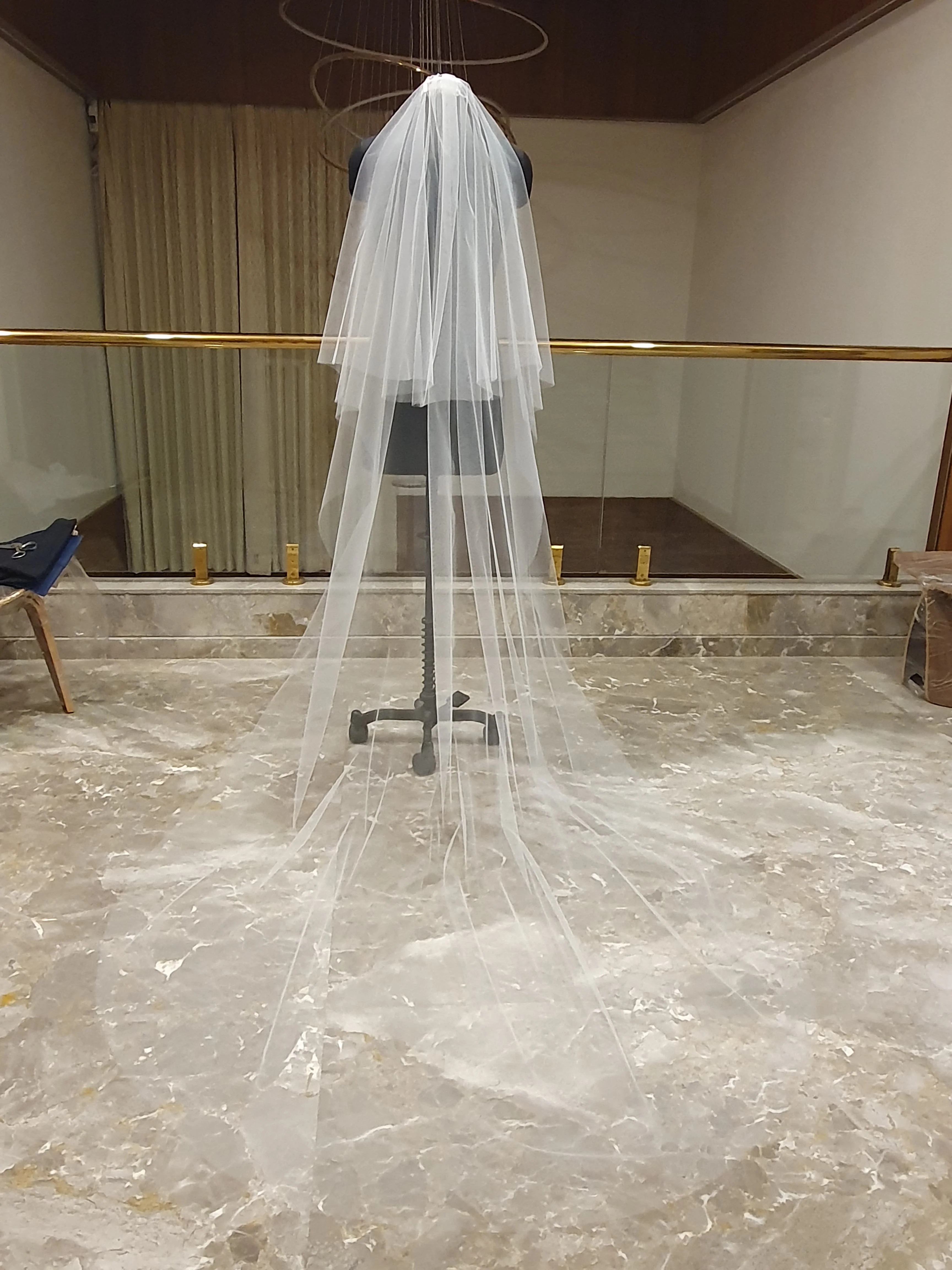 Blusher Veil | Wedding Veil with Blusher - Studio 3 Twenty One LLC