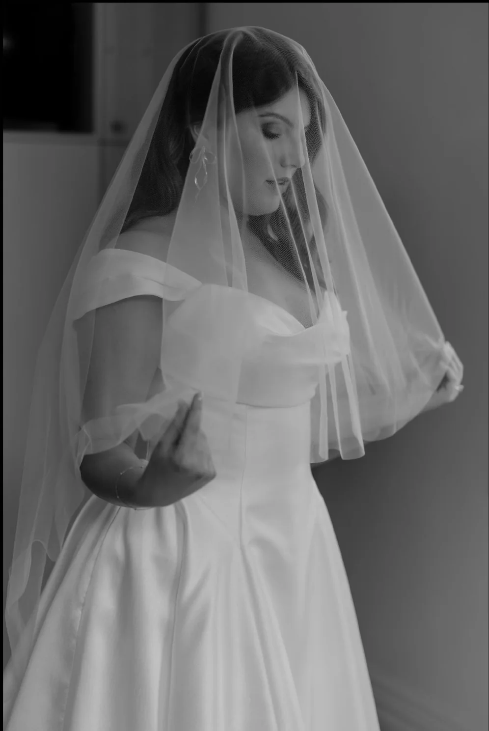 Blusher Veil | Wedding Veil with Blusher - Studio 3 Twenty One LLC
