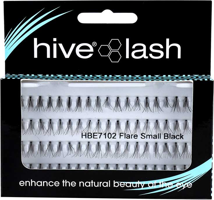 Hive Individual Flare Lashes, Black Short - Studio 3 Twenty One LLC