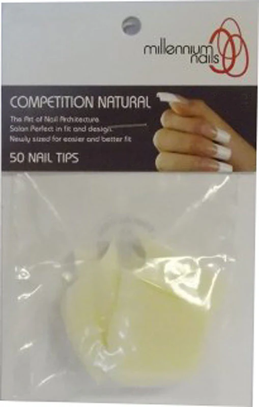 Millennium Nails Natural Competition Tips (50) - Studio 3 Twenty One LLC