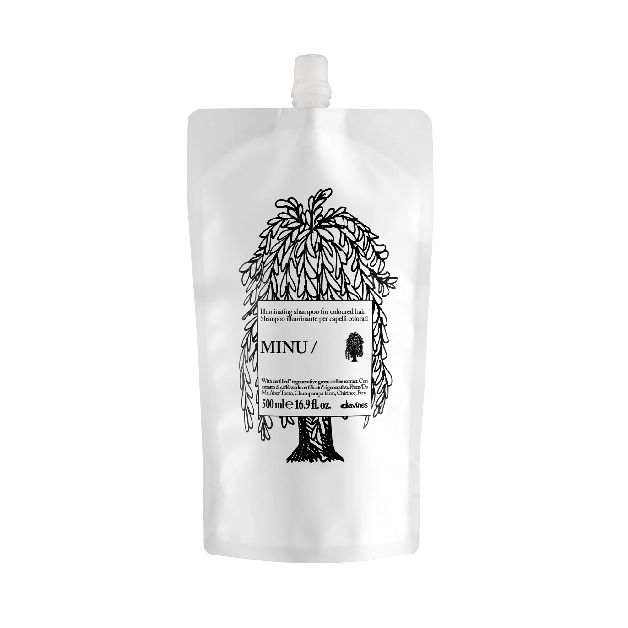 Davines MINU Colour Protect Shampoo Refill 500ml - Studio 3 Twenty One LLC