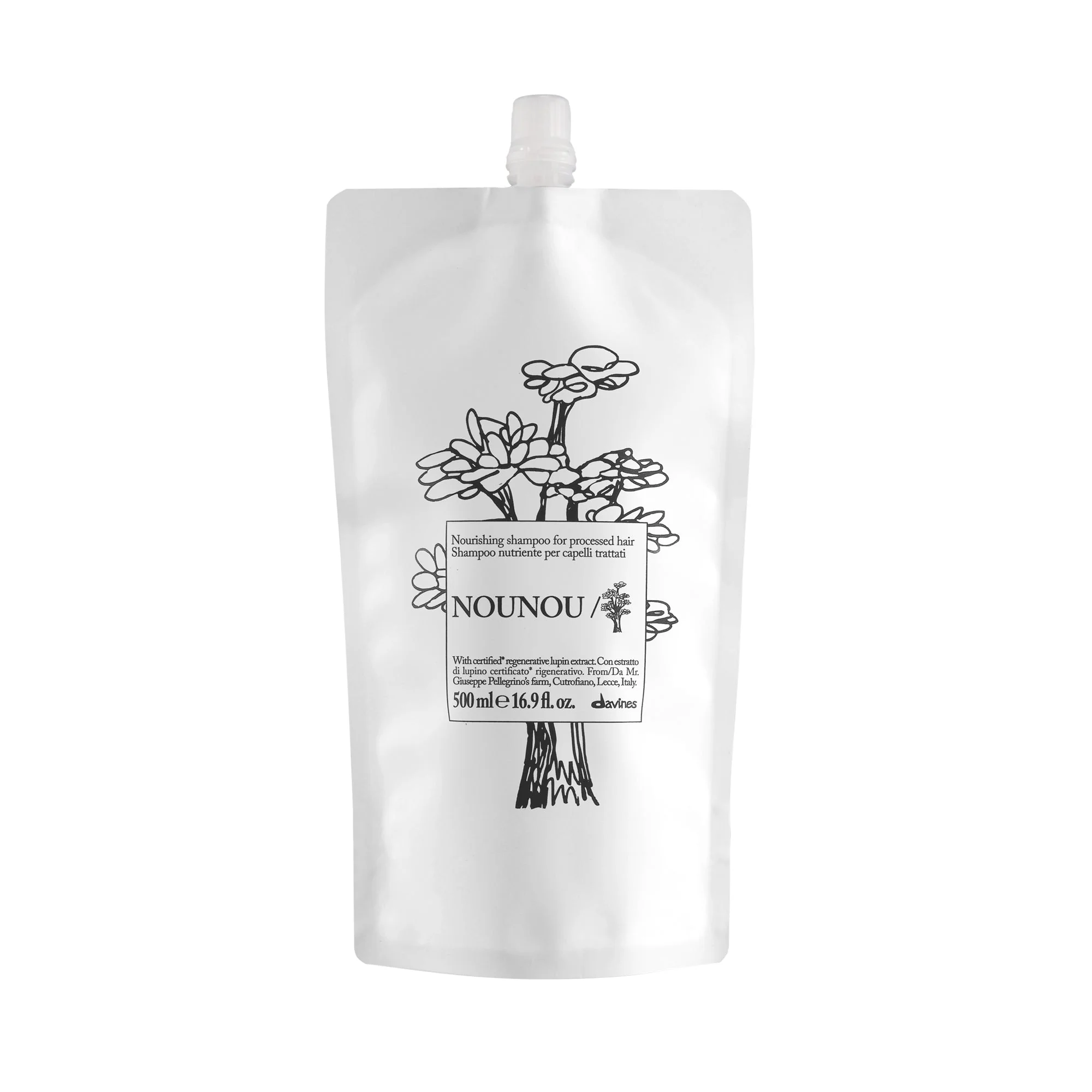 Davines NOUNOU Nourishing Shampoo Refill 500ml - Studio 3 Twenty One LLC