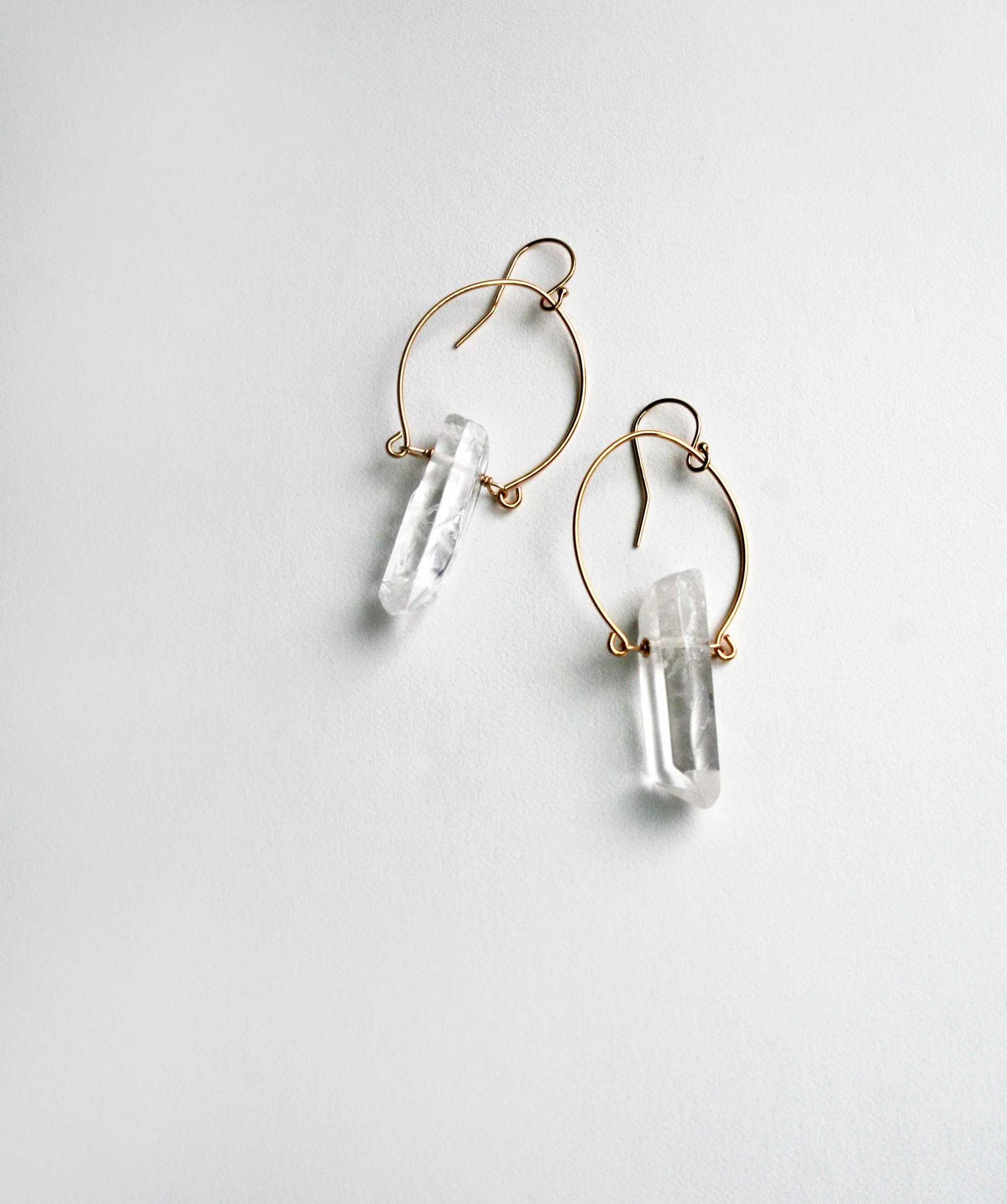 Crystal Horseshoe Earrings - Studio 3 Twenty One LLC