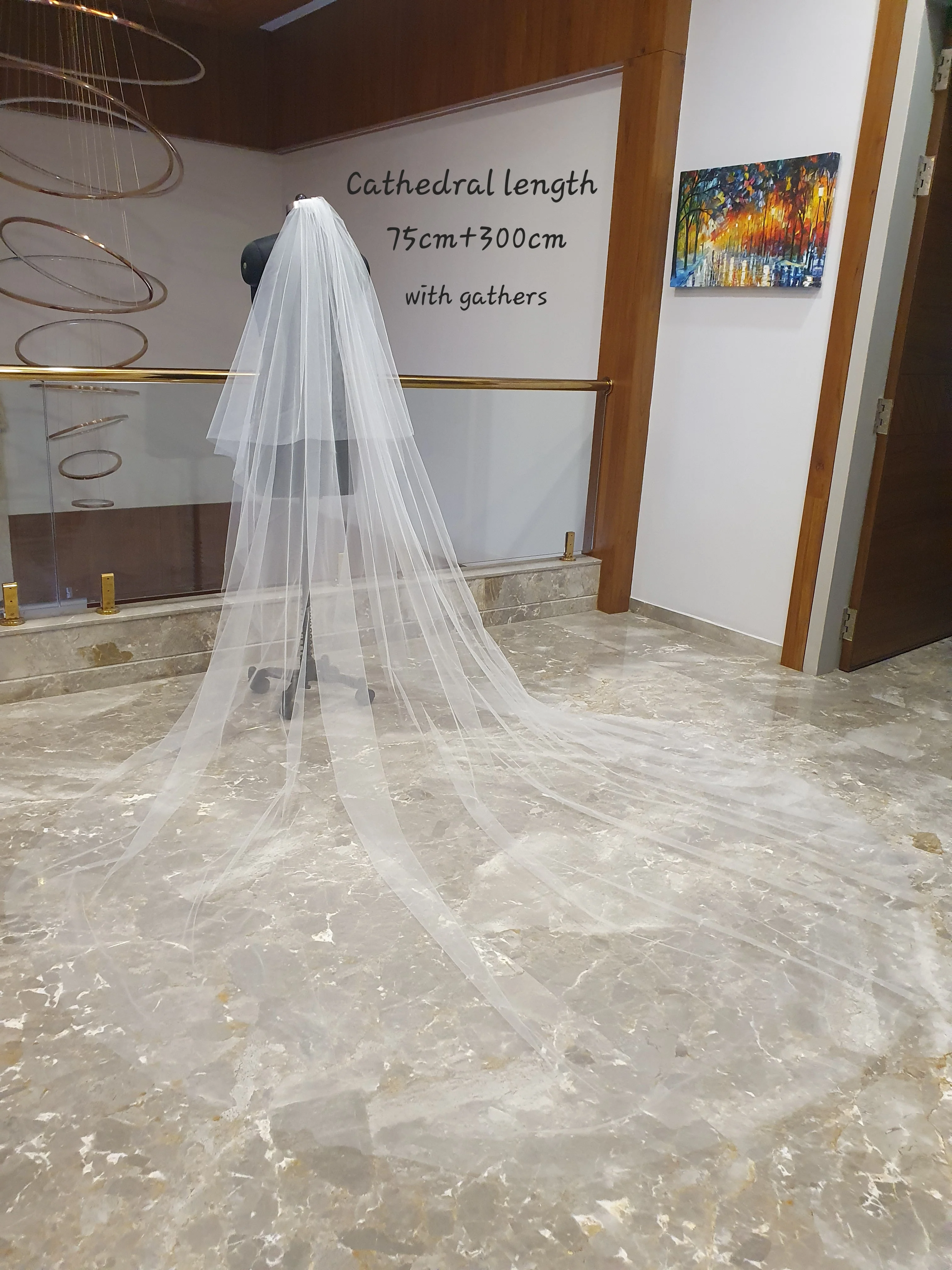 Blusher Veil | Wedding Veil with Blusher - Studio 3 Twenty One LLC