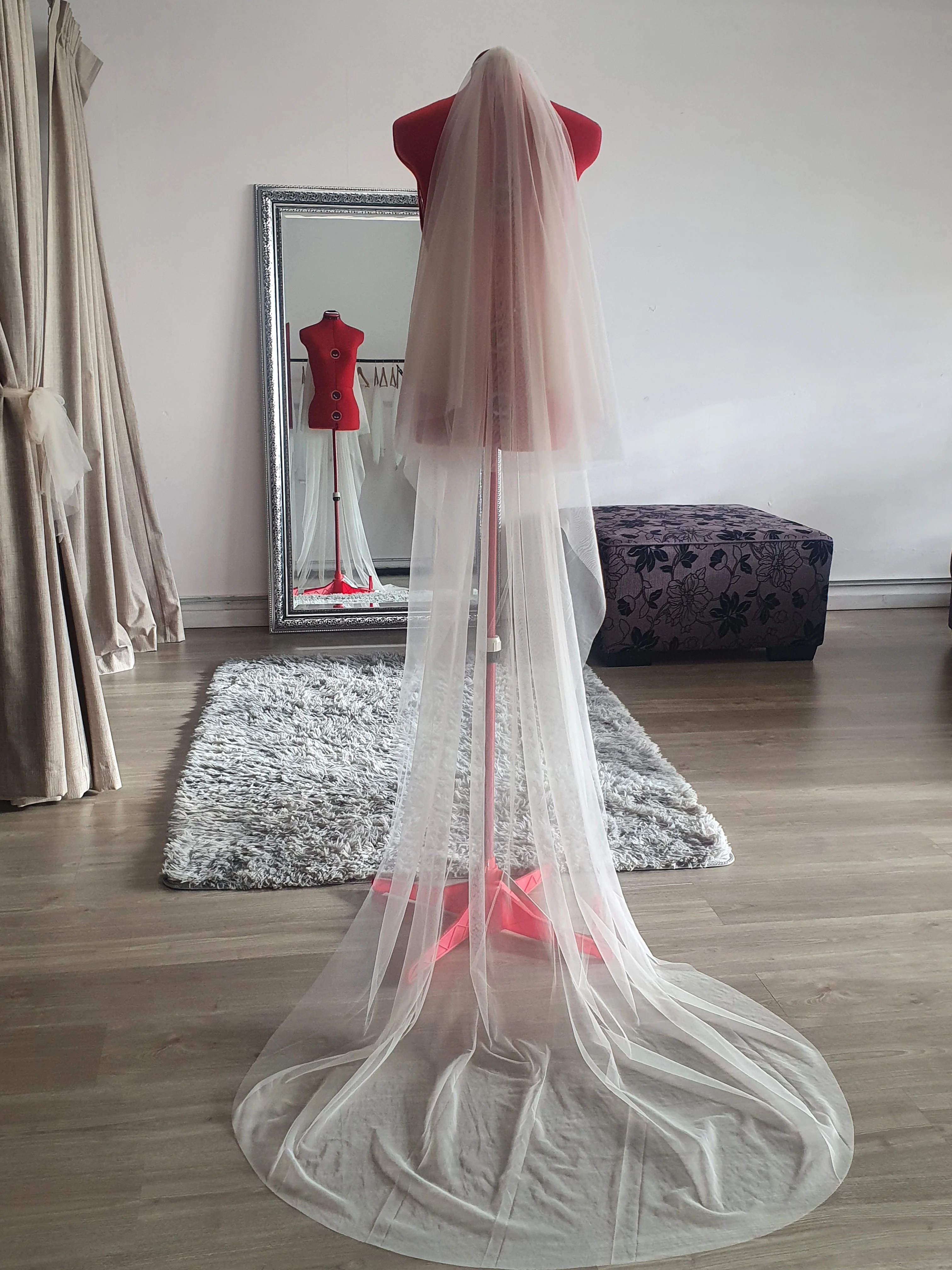 Blusher Veil | Wedding Veil with Blusher - Studio 3 Twenty One LLC
