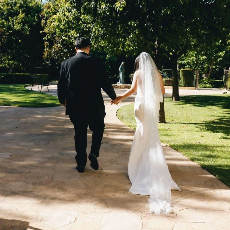 Enfleuré - Lace wedding veil - Studio 3 Twenty One LLC