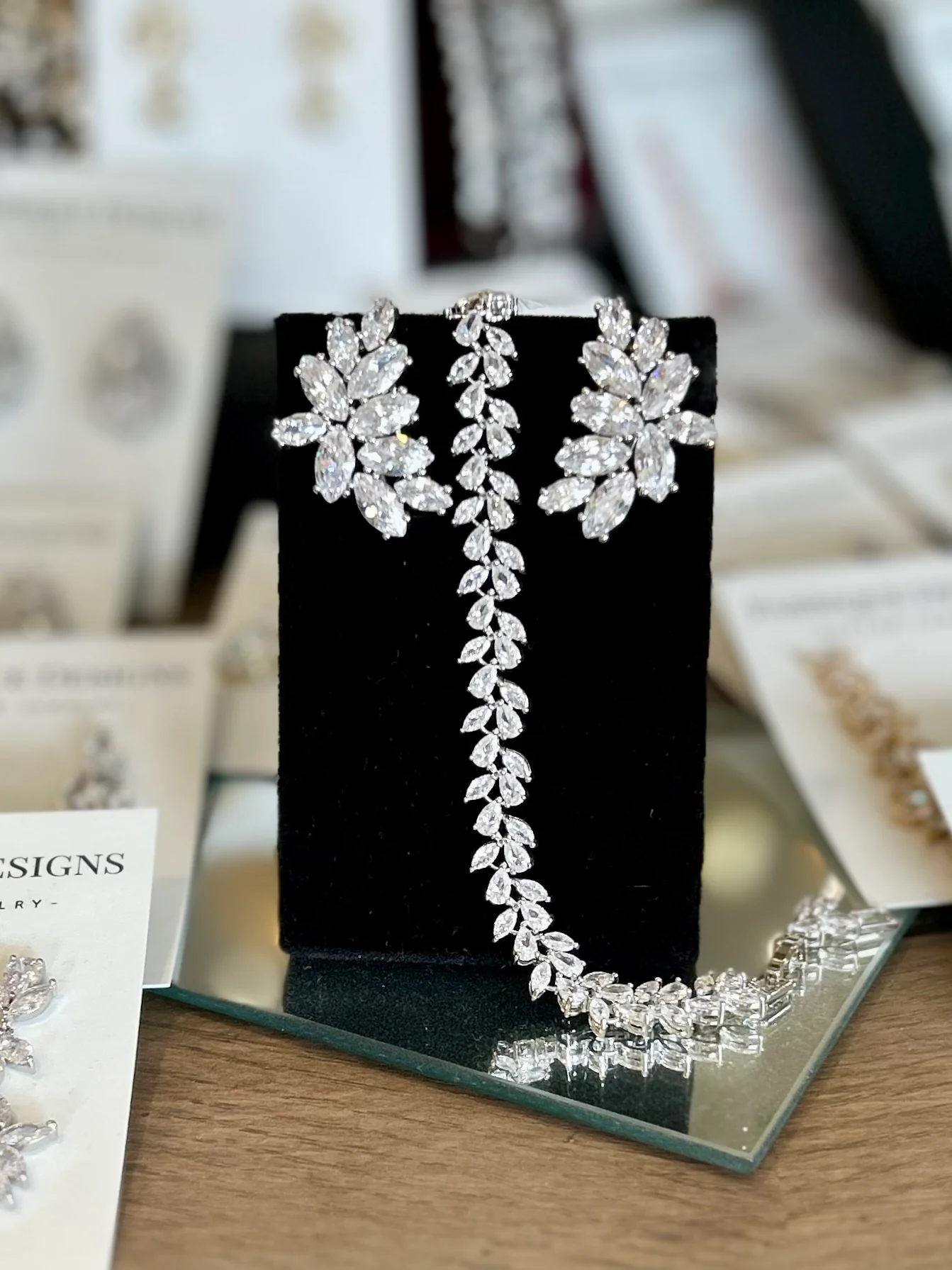 Elise Earrings (Gold or Silver Backing) - Studio 3 Twenty One LLC
