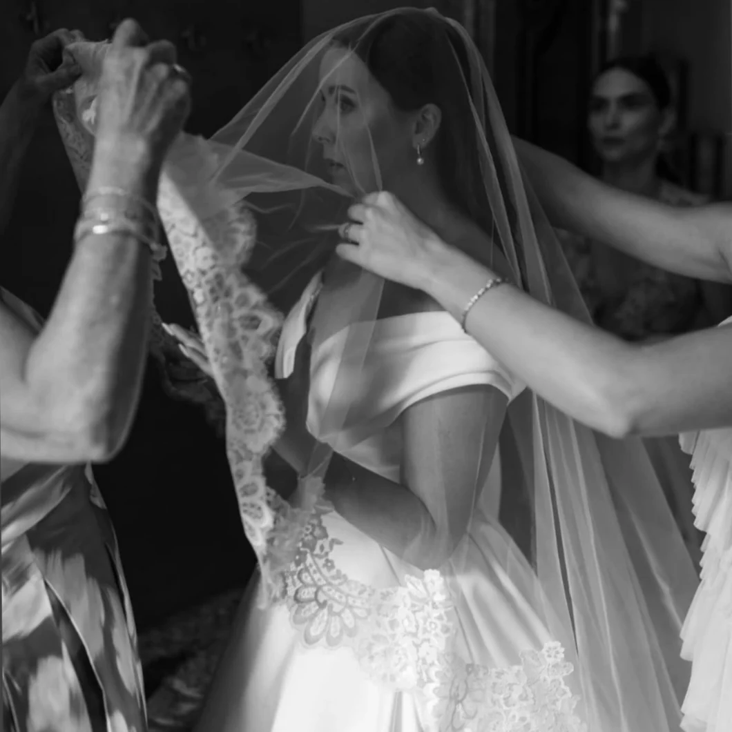 Alexandria - Blusher lace veil - Studio 3 Twenty One LLC