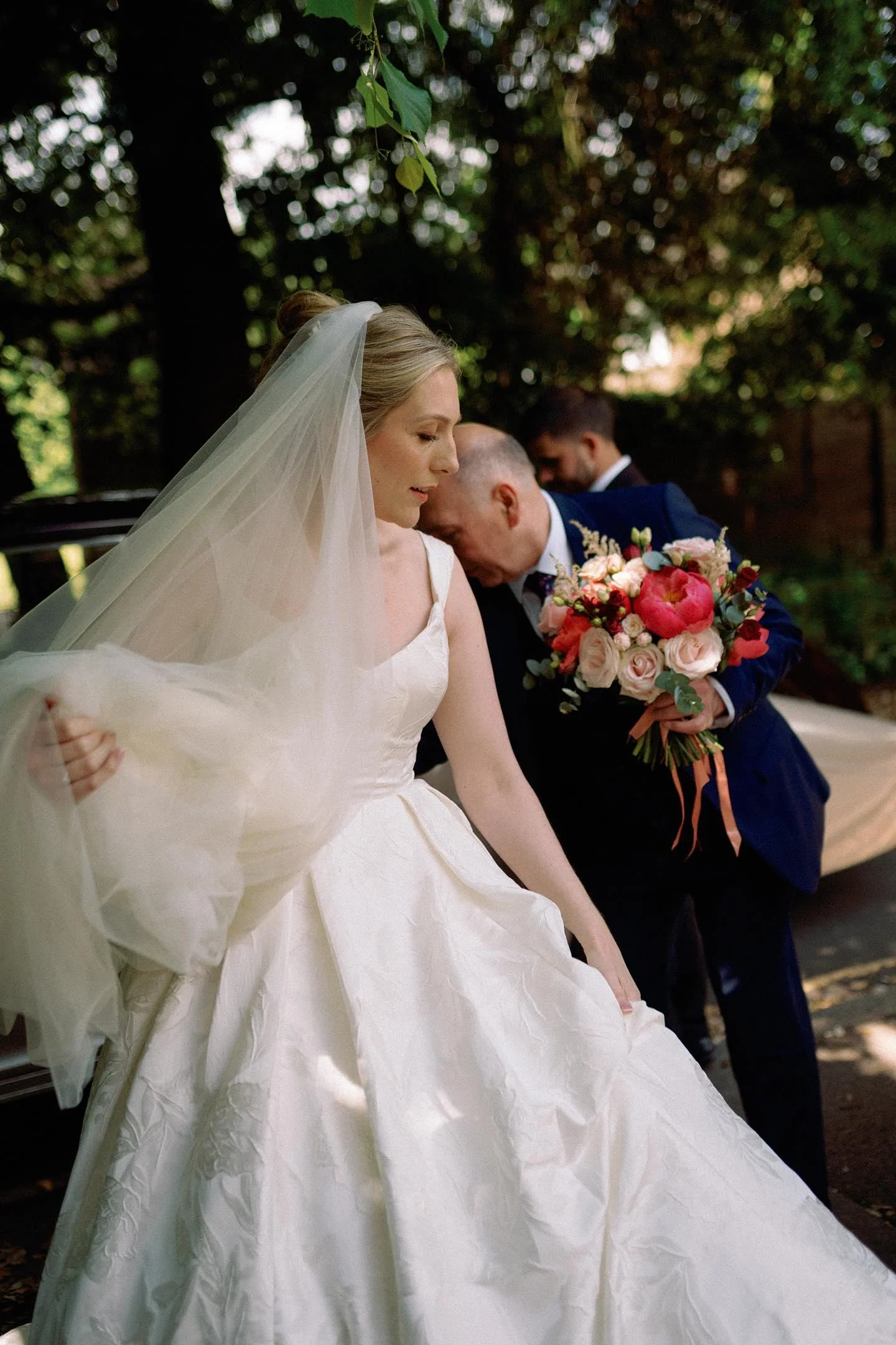 Blusher Veil with long blusher - Studio 3 Twenty One LLC