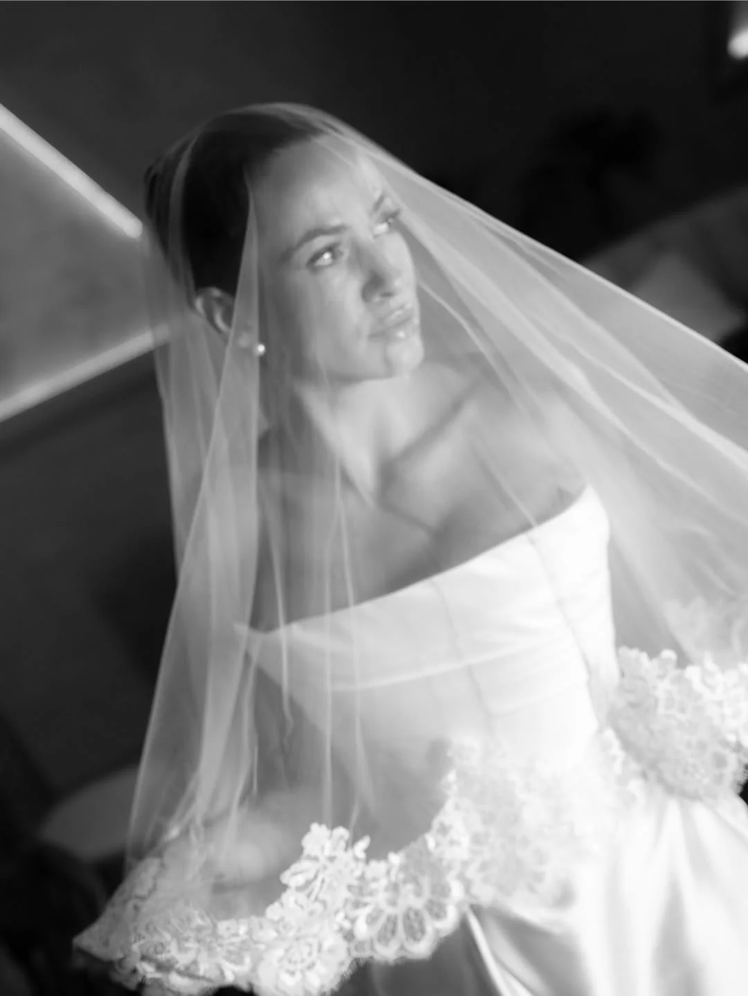 Alexandria - Blusher lace veil - Studio 3 Twenty One LLC
