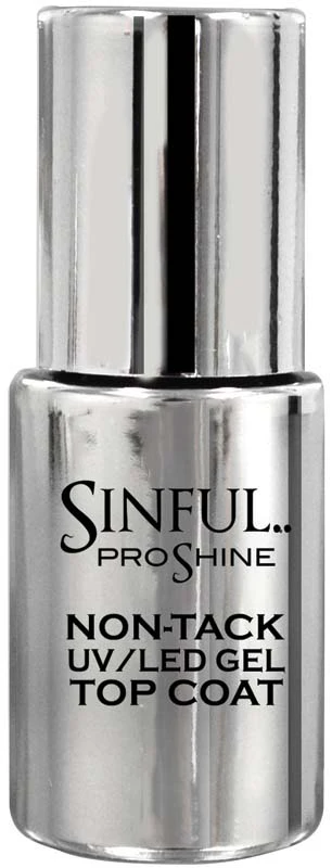 Sinful Proshine Non Tack UV/LED Gel Top Coat 10ml - Studio 3 Twenty One LLC
