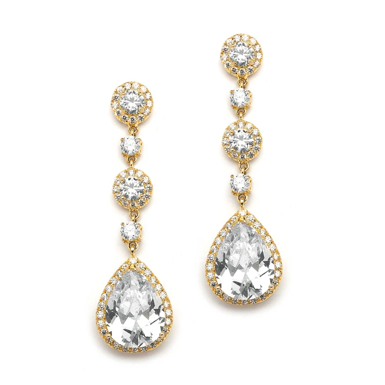 Natalie Bridal Earrings - Studio 3 Twenty One LLC