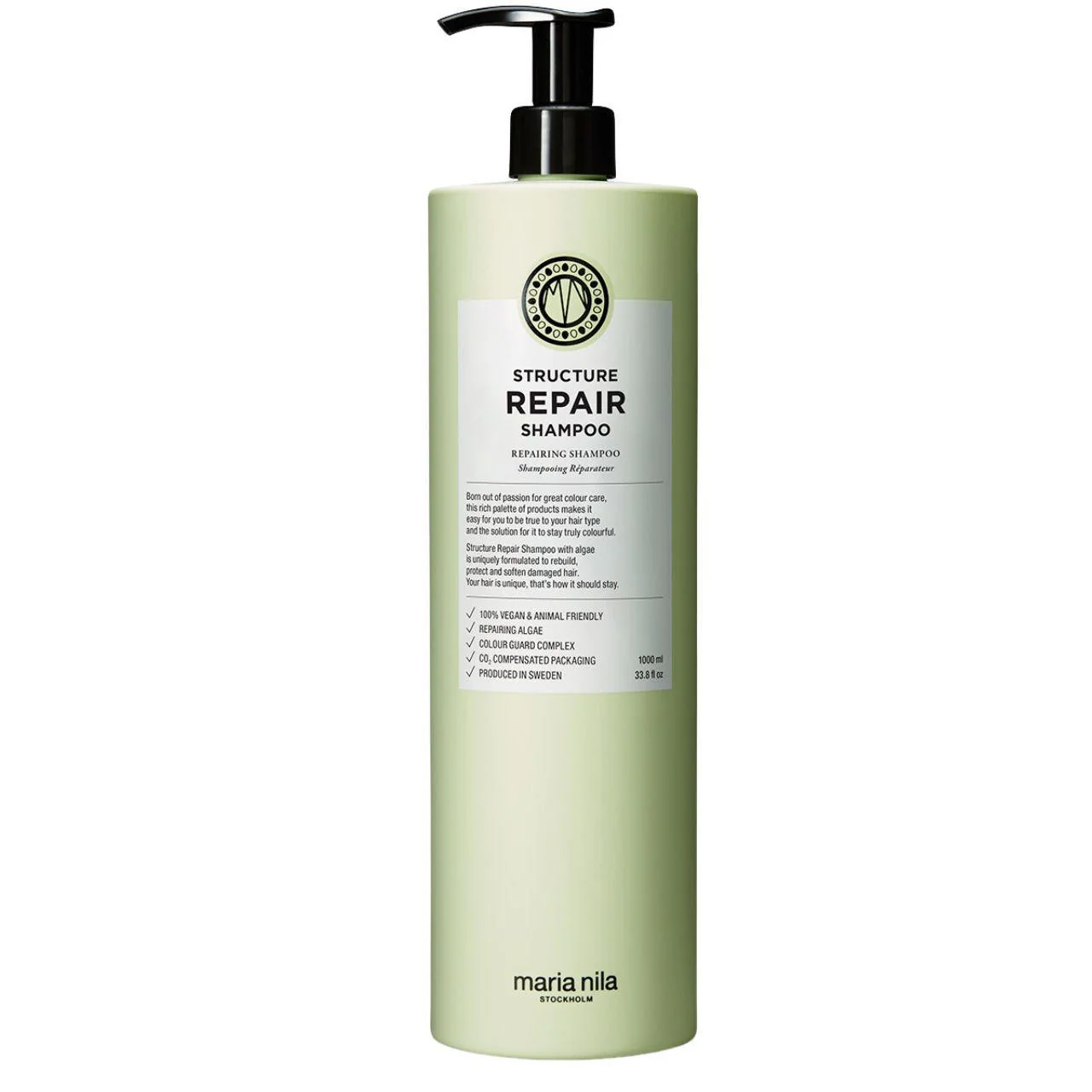 Maria Nila Structure Repair Shampoo 1000ml - Studio 3 Twenty One LLC