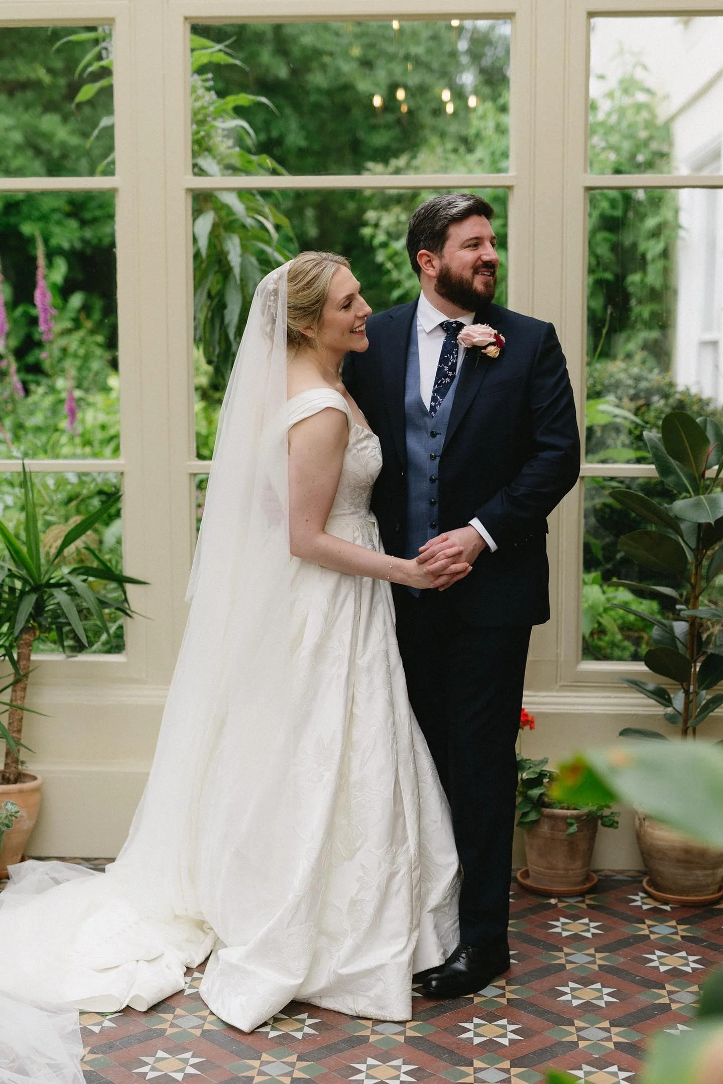 Blusher Veil with long blusher - Studio 3 Twenty One LLC
