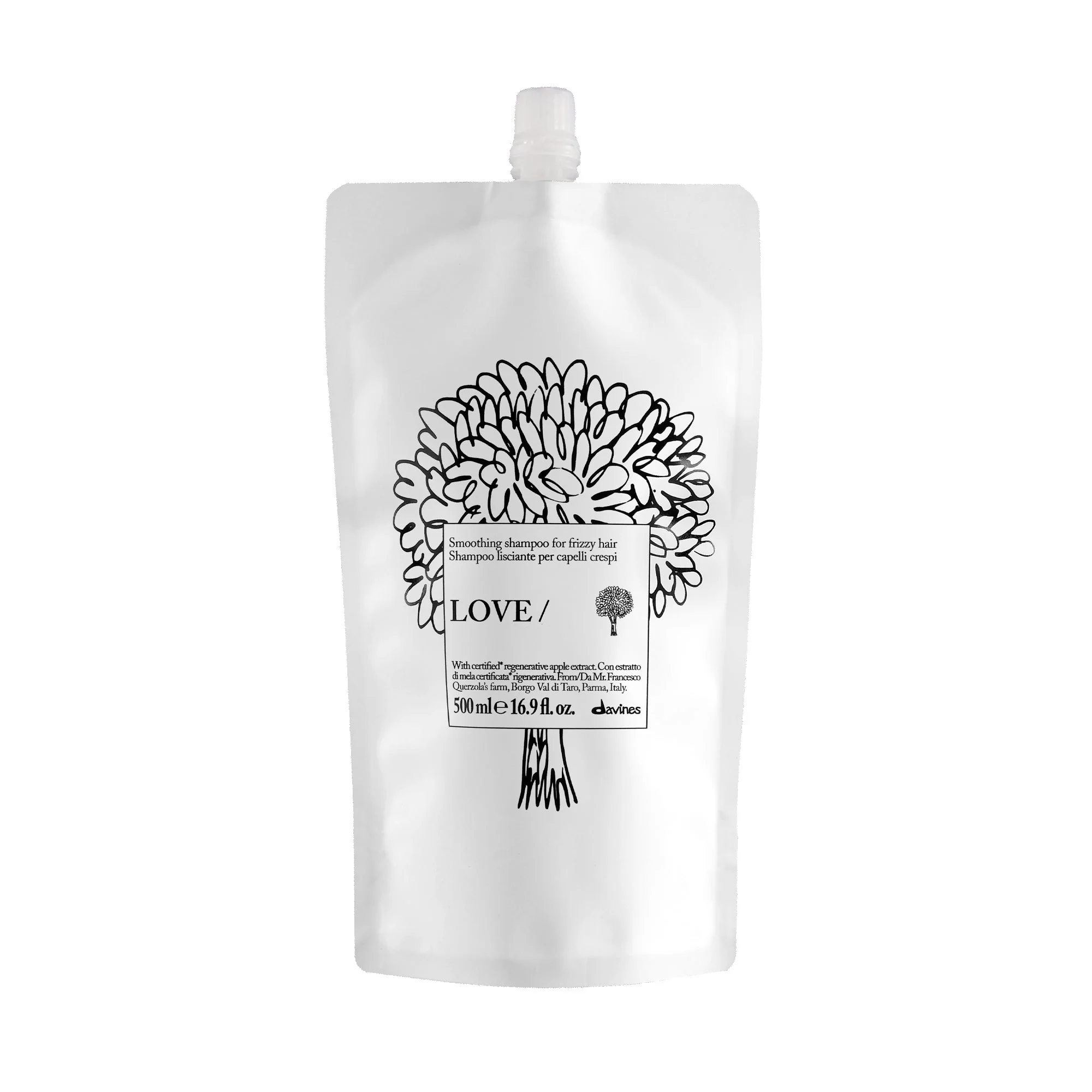 Davines LOVE Smoothing Shampoo Refill 500ml - Studio 3 Twenty One LLC