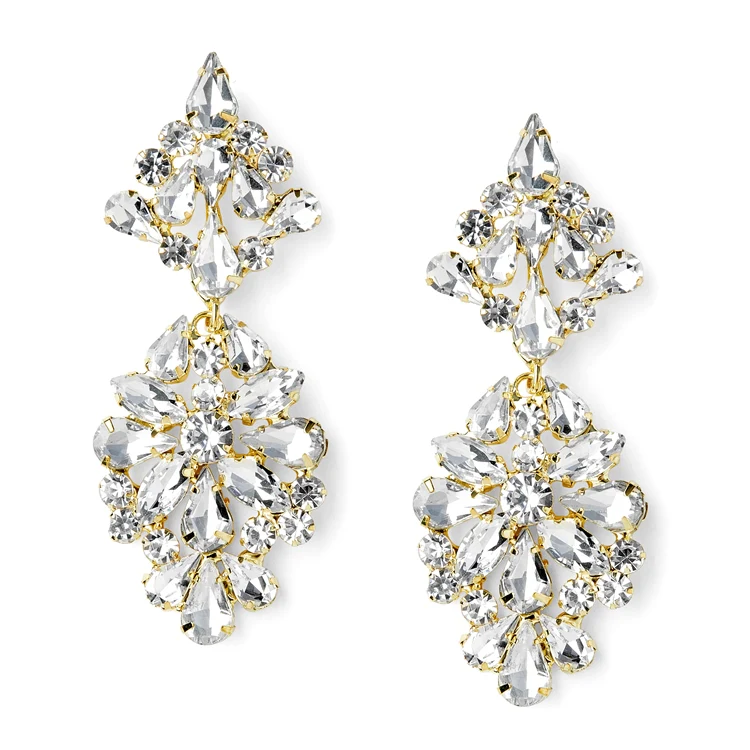 Bijou Bridal Earrings - Studio 3 Twenty One LLC
