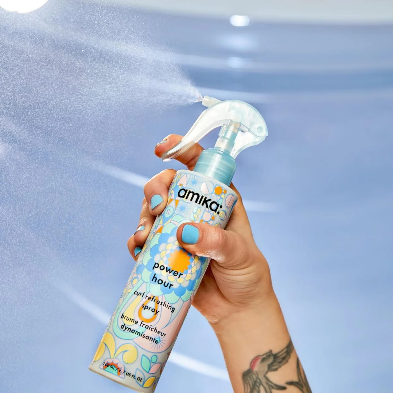 Amika Power Hour Curl Refreshing Spray 200ml - Studio 3 Twenty One LLC