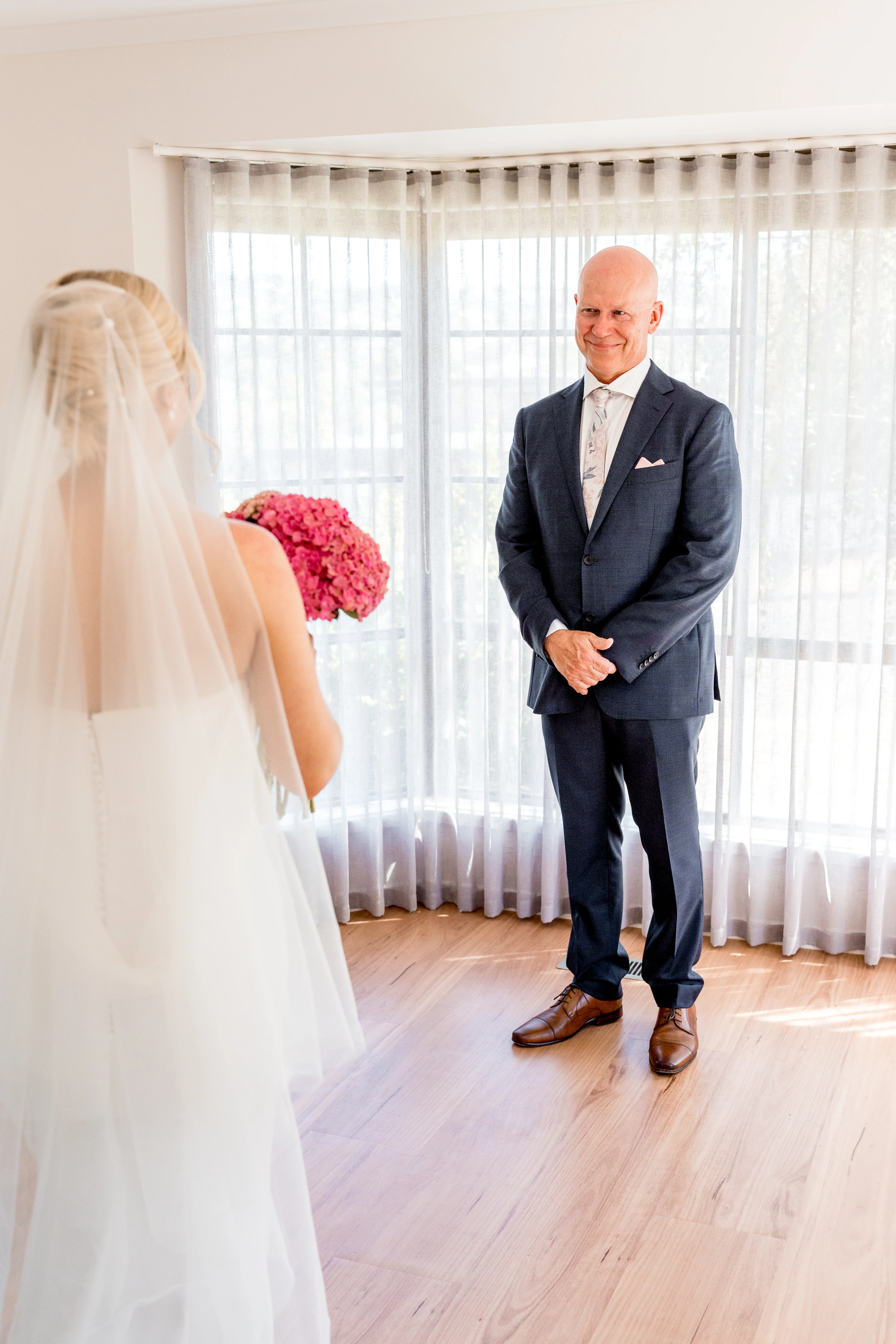 English Net Blusher Veil with long blusher - Studio 3 Twenty One LLC