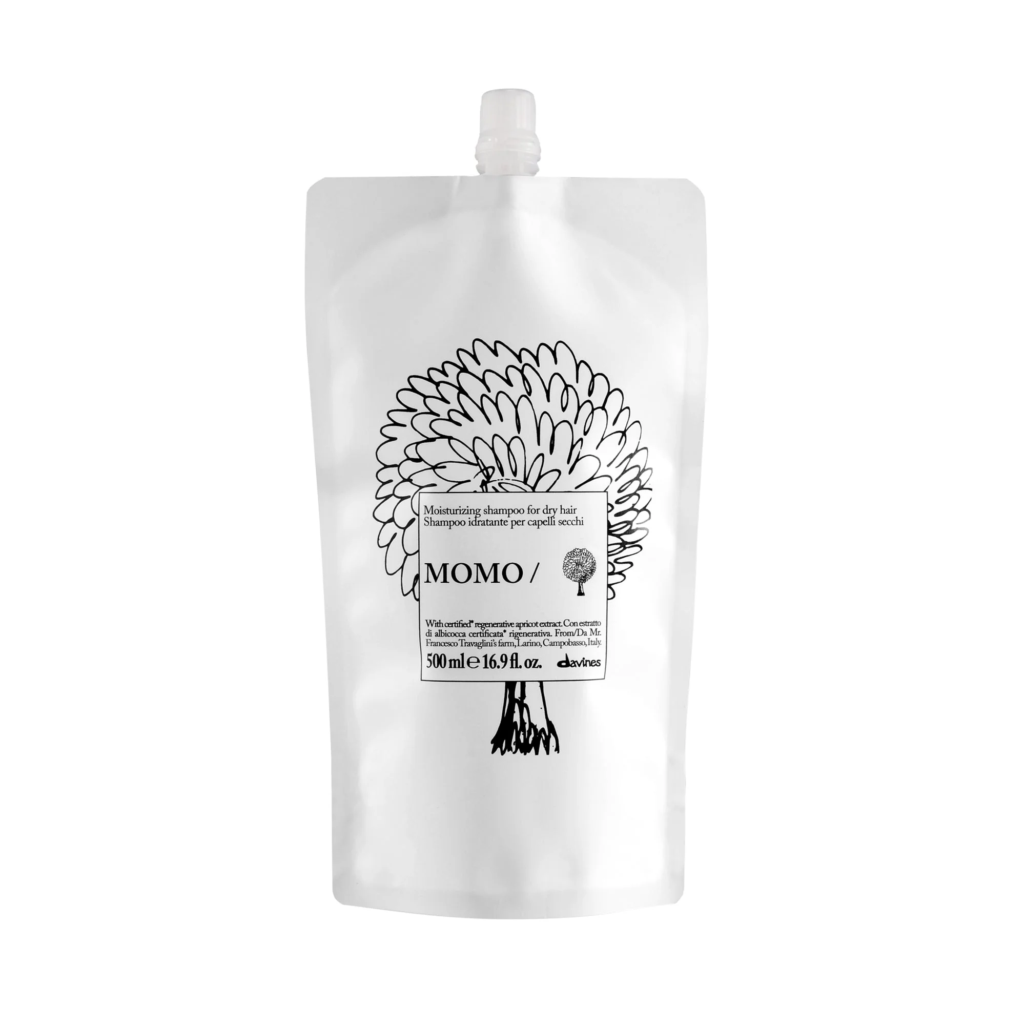 Davines MOMO Moisturizing Shampoo Refill 500ml - Studio 3 Twenty One LLC