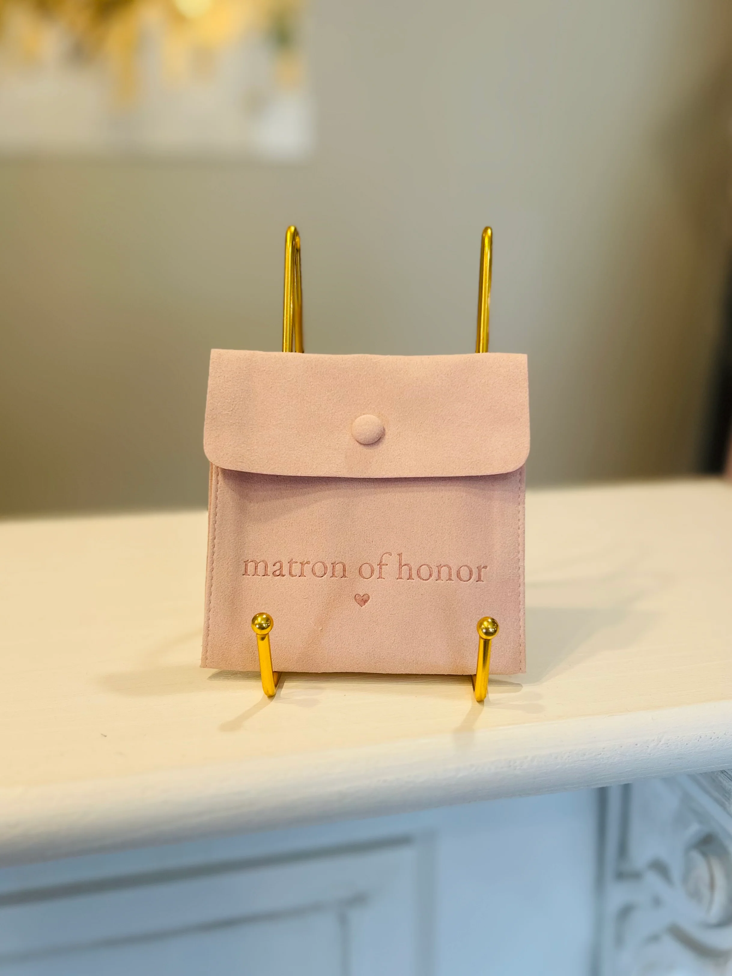 Blush Jewelry Pouch - Studio 3 Twenty One LLC