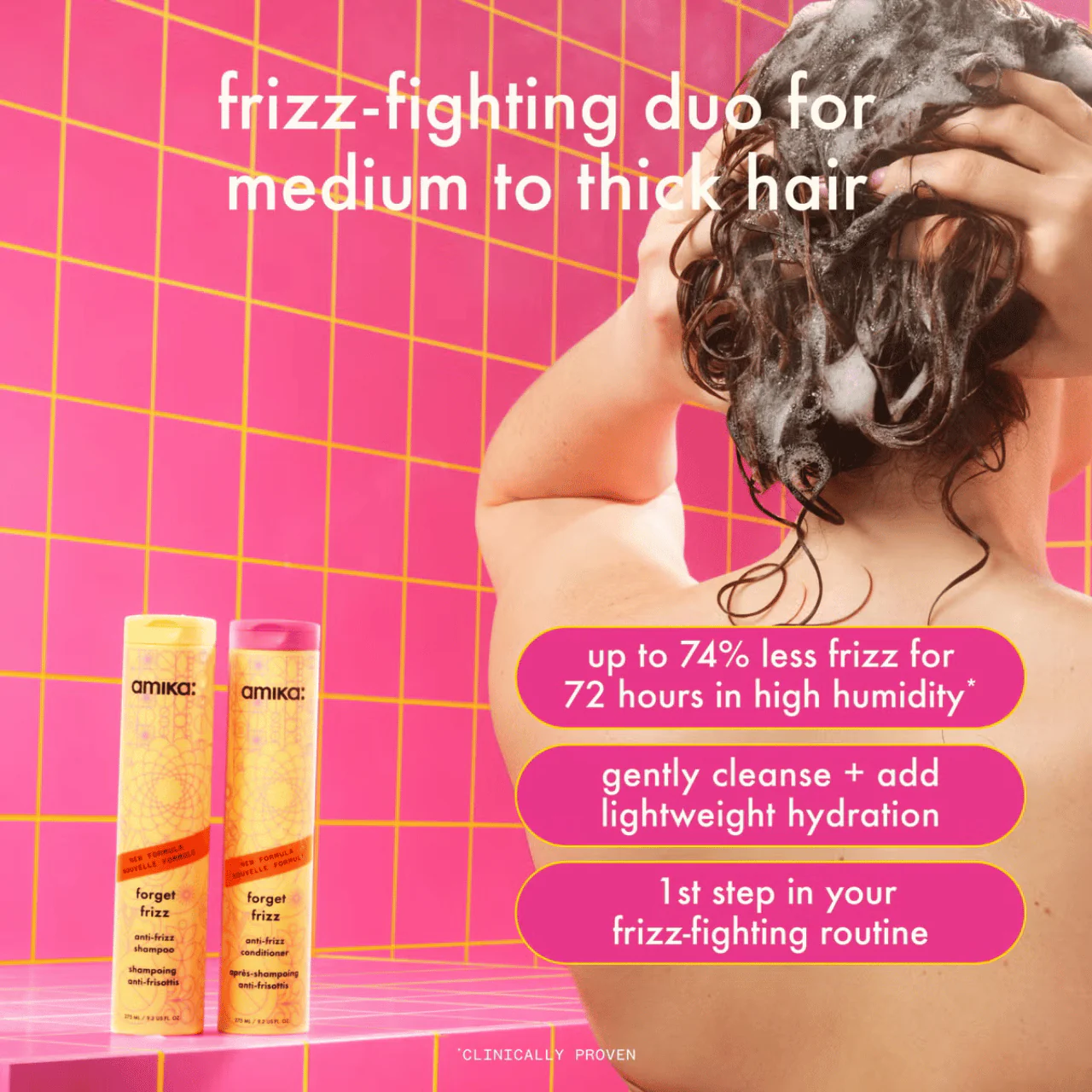 Amika Forget Frizz Conditioner 275ml - Studio 3 Twenty One LLC