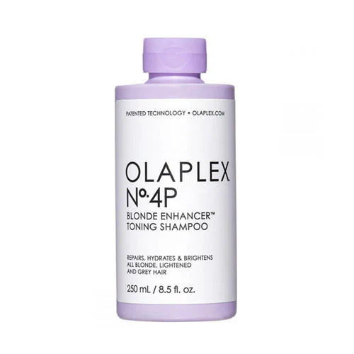 Olaplex No.4P Blonde Enhancer Toning Shampoo 250ml - Studio 3 Twenty One LLC