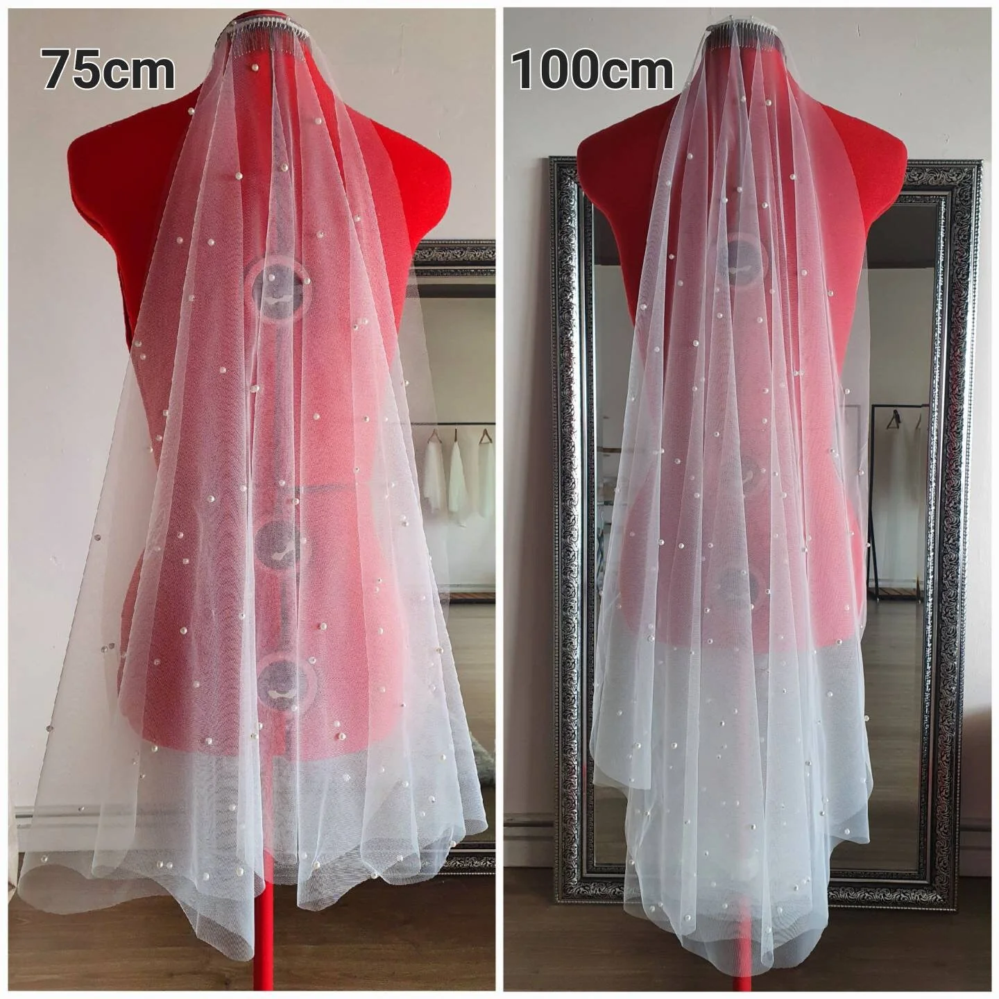 Pearl veil barely there - Studio 3 Twenty One LLC