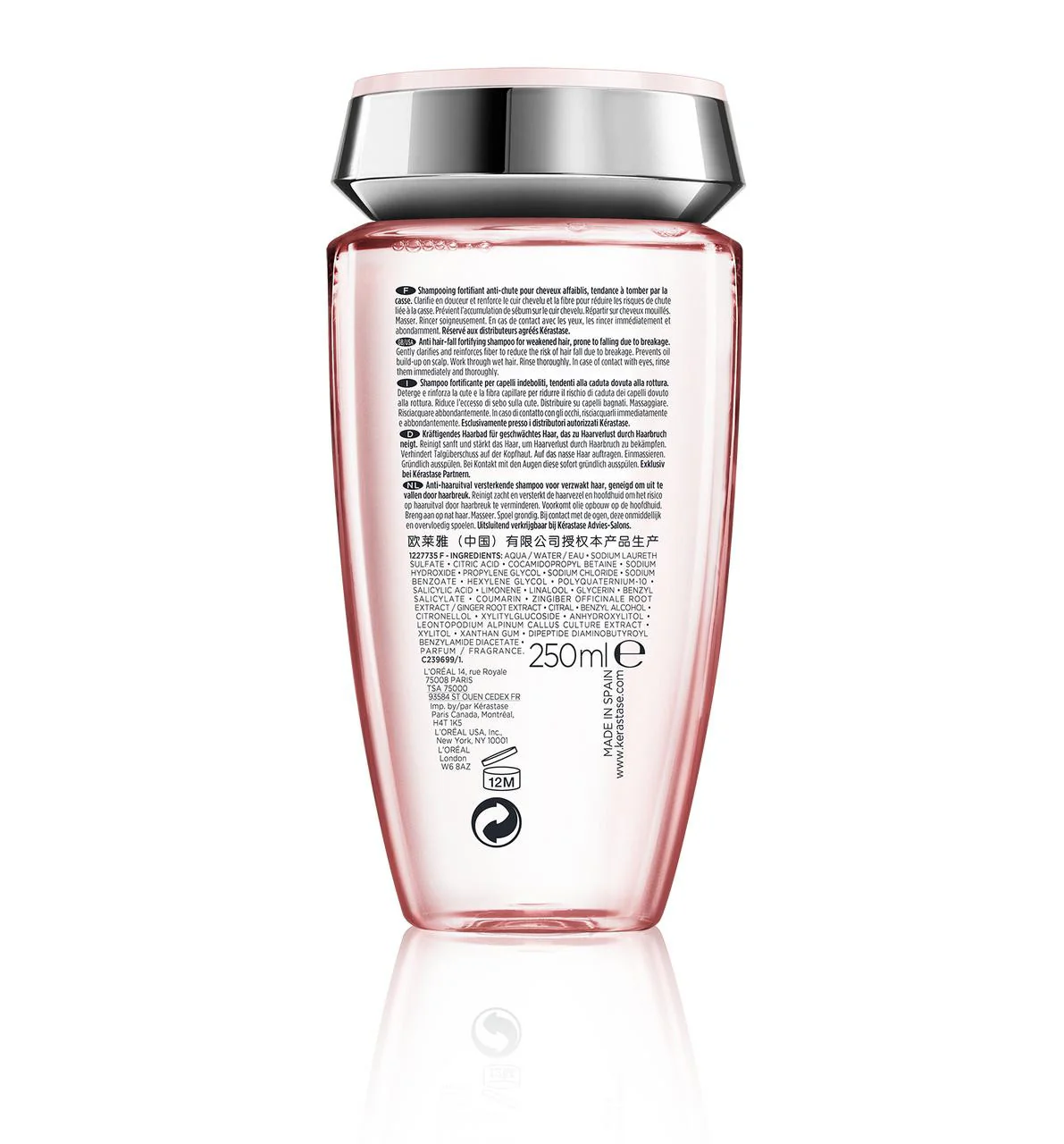 Kerastase Genesis Bain Nutri-Fortifiant Shampoo 250ml - Studio 3 Twenty One LLC
