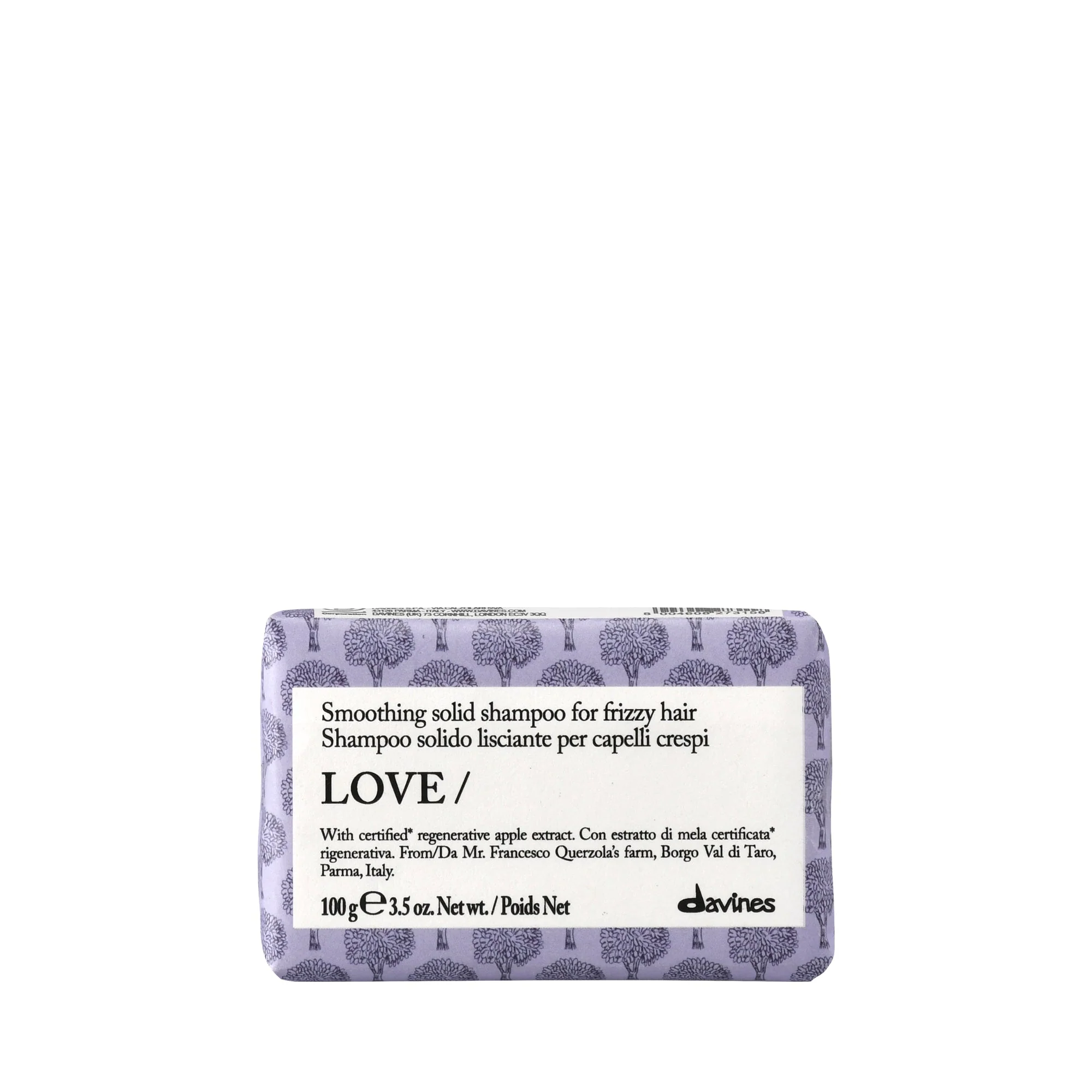 Davines LOVE Smoothing Shampoo Bar 100g - Studio 3 Twenty One LLC