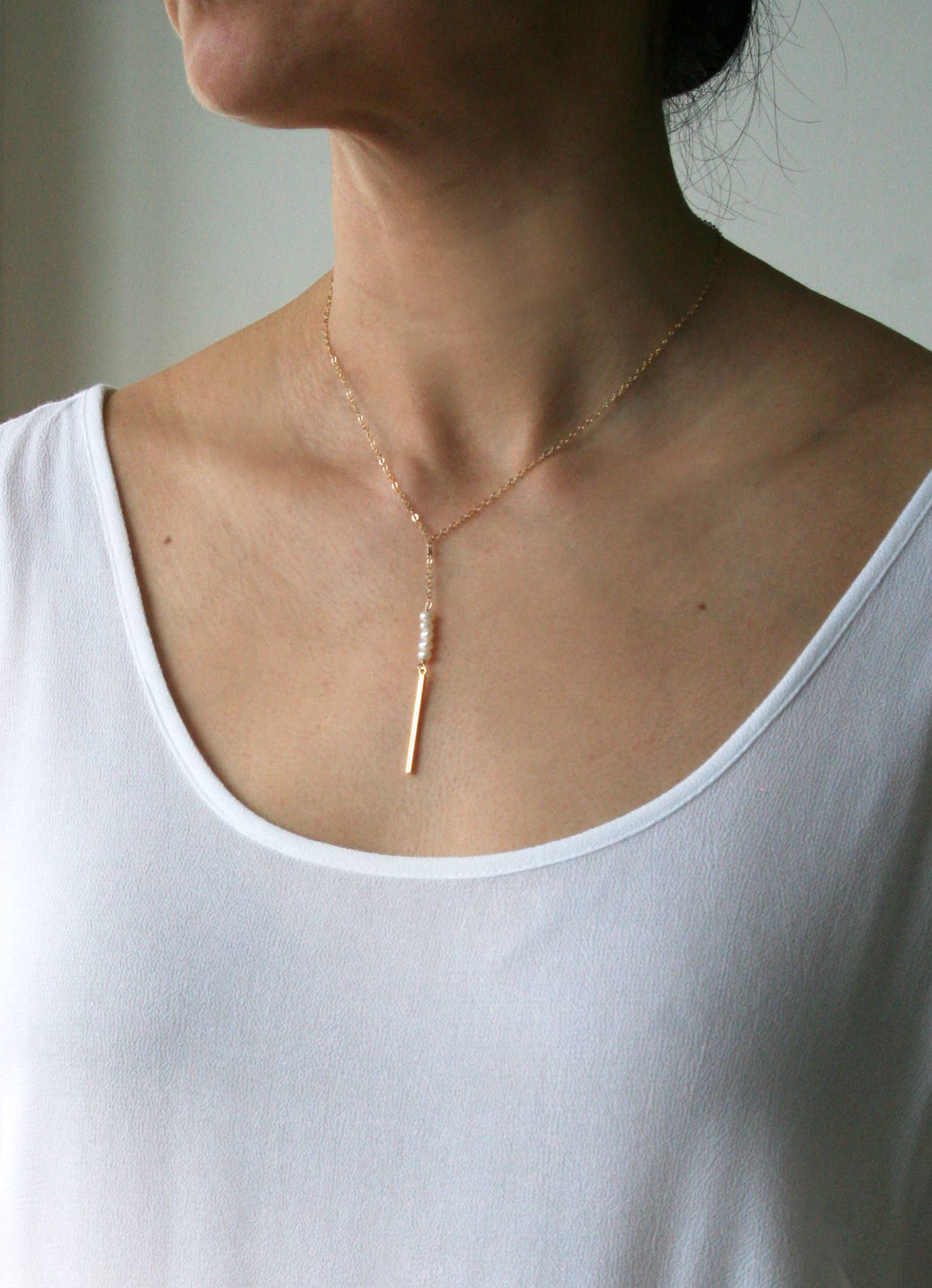 Downtown Pearl Necklace - Studio 3 Twenty One LLC