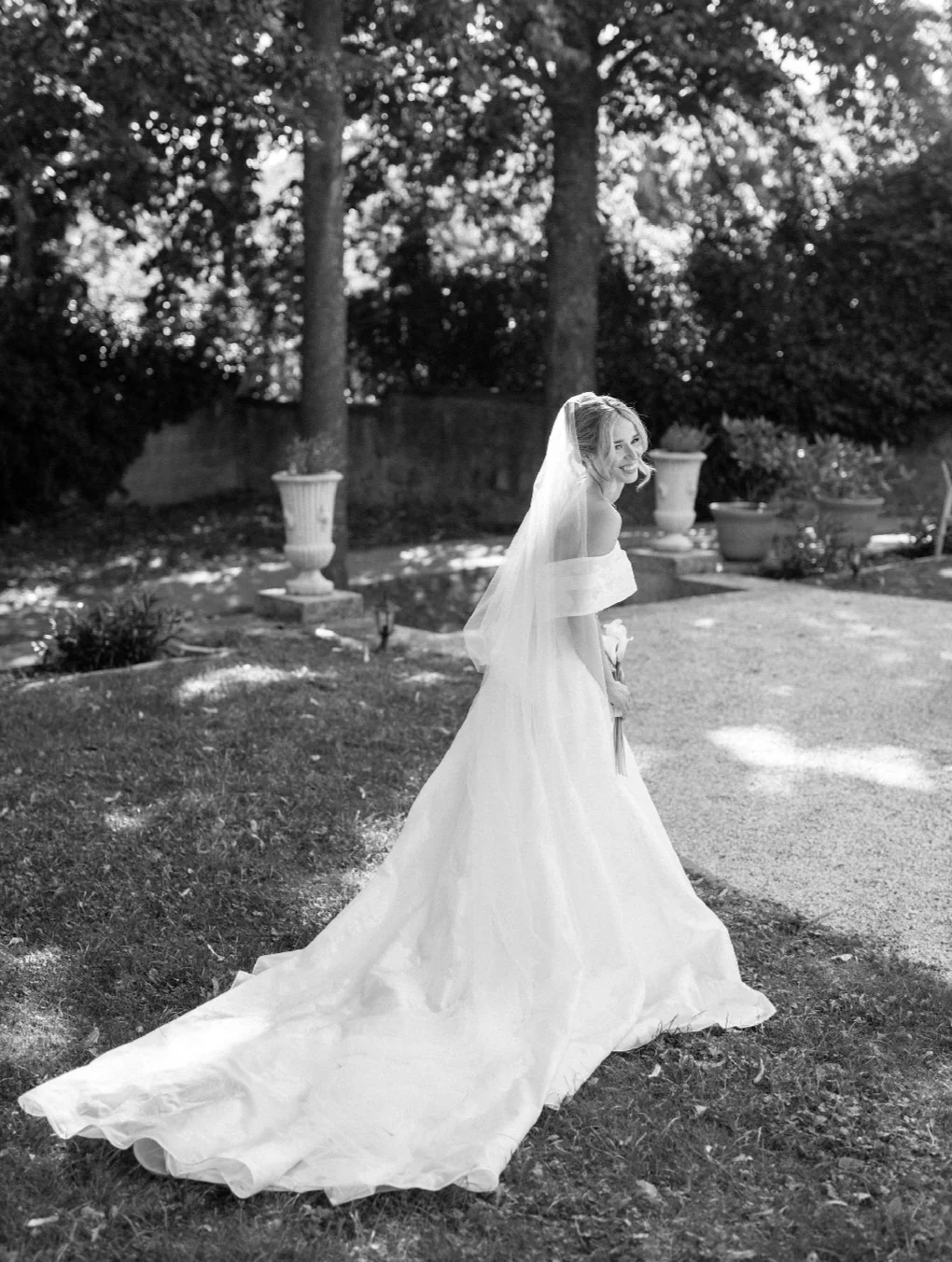 Blusher Veil with long blusher - Studio 3 Twenty One LLC