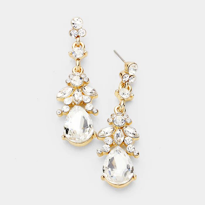 Adele Bridal Earrings - Studio 3 Twenty One LLC