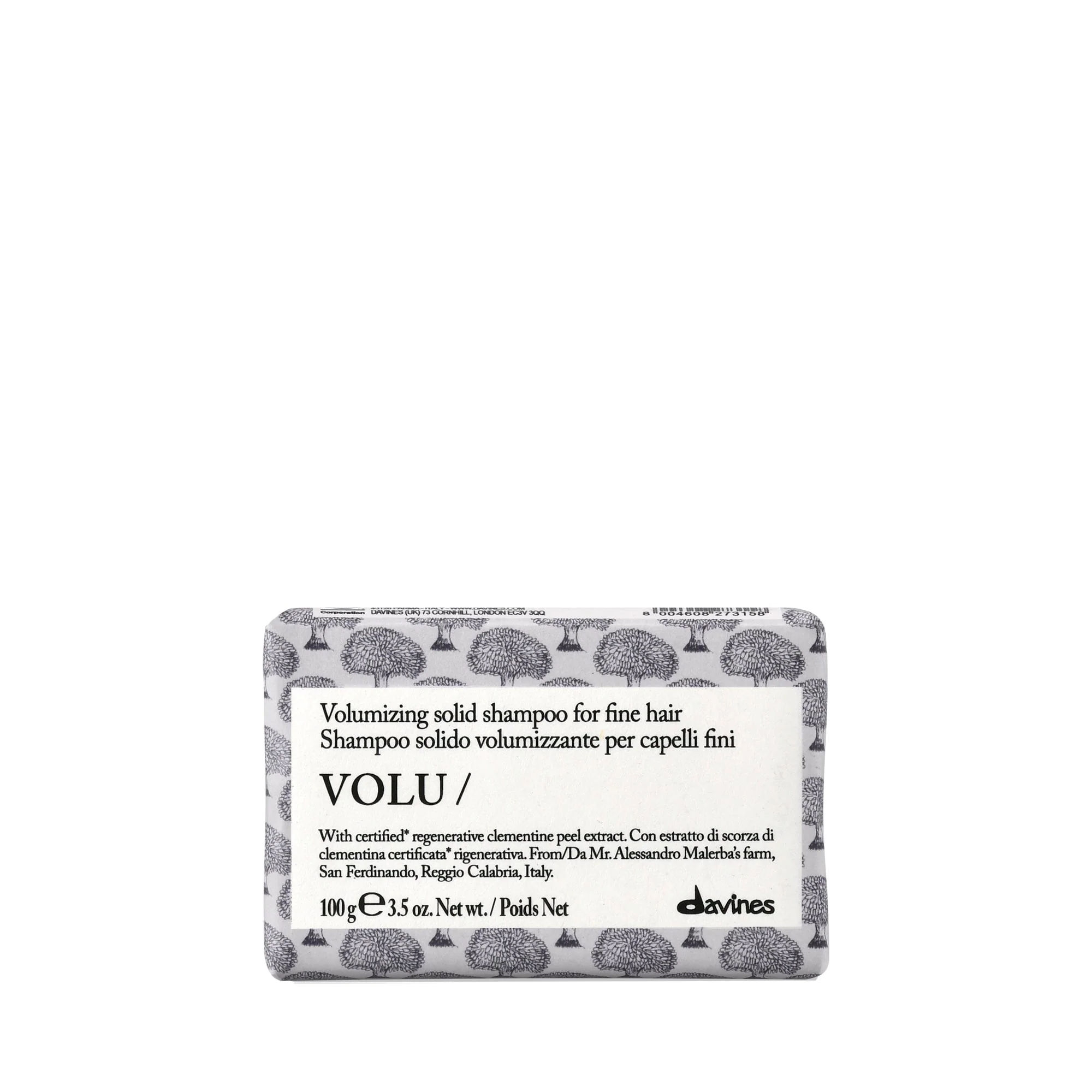 Davines VOLU Shampoo Bar 100g - Studio 3 Twenty One LLC