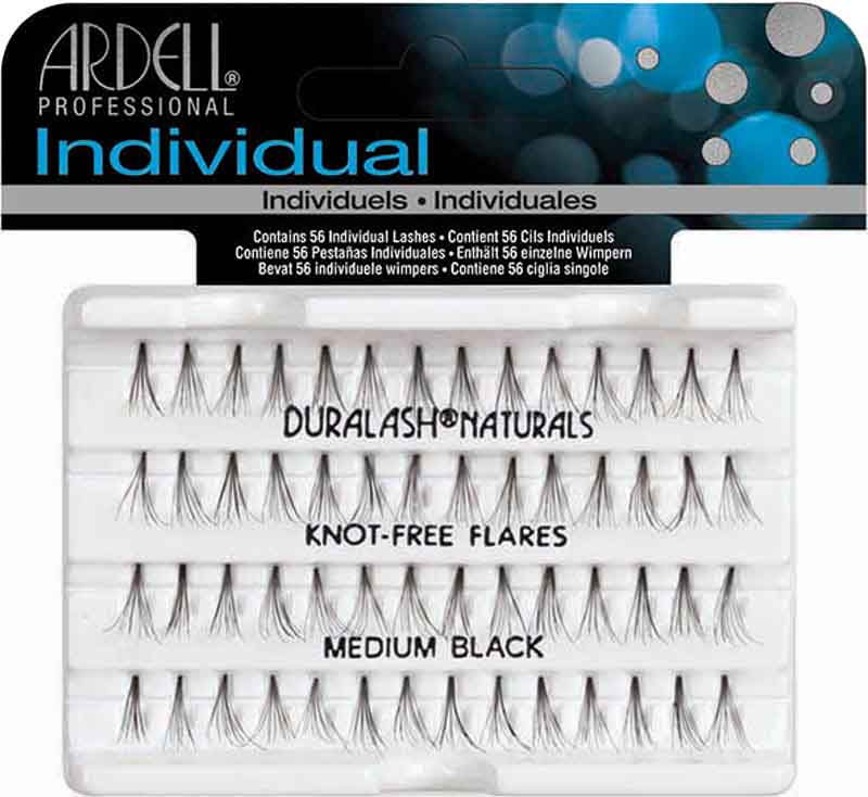 Ardell Duralash Individual Naturals, Black Medium - Studio 3 Twenty One LLC