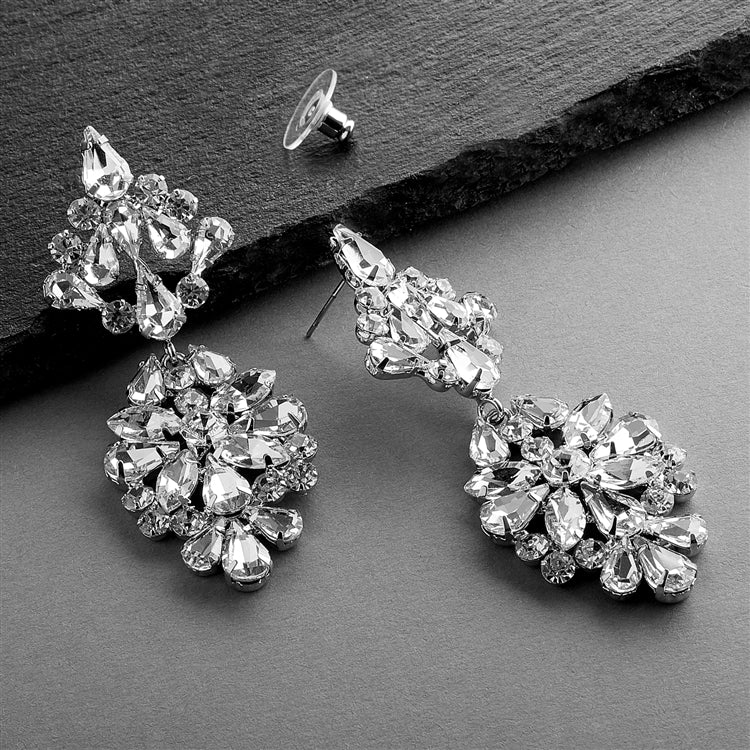 Bijou Bridal Earrings - Studio 3 Twenty One LLC