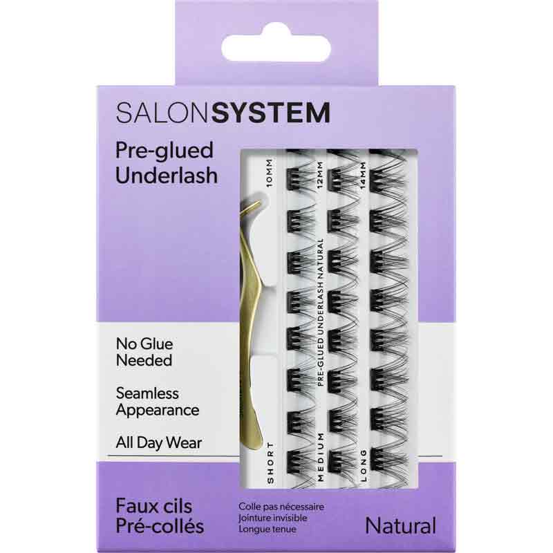 Salon System Underlash Pre Glued Kit Natural Mixed Length - Studio 3 Twenty One LLC