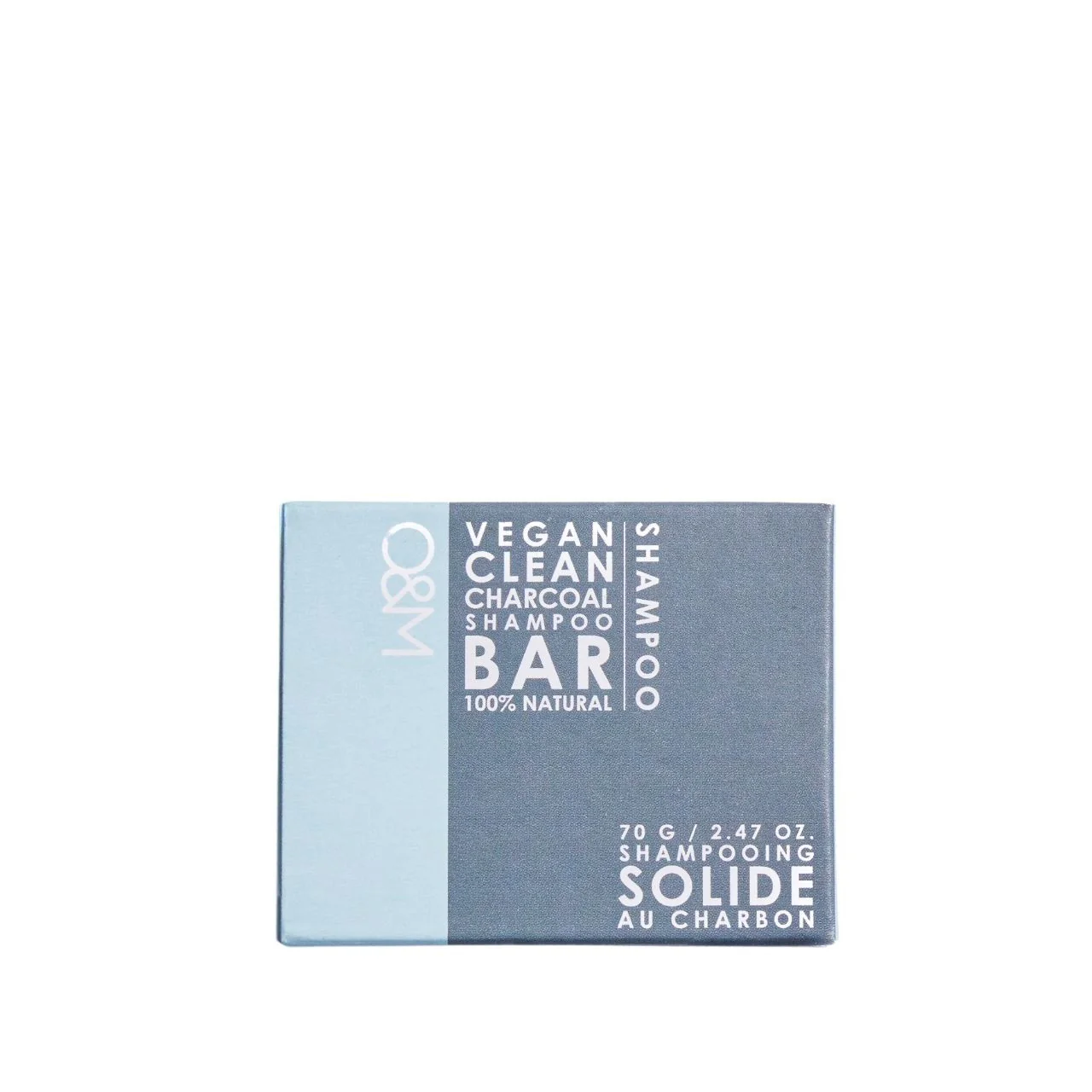 O&M Charcoal Shampoo Bar 70g - Studio 3 Twenty One LLC