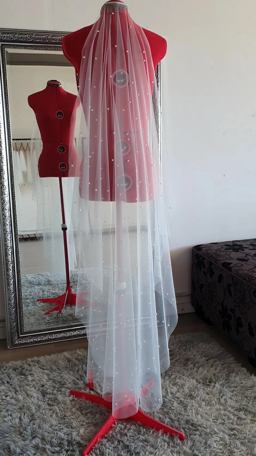 Pearl veil barely there - Studio 3 Twenty One LLC