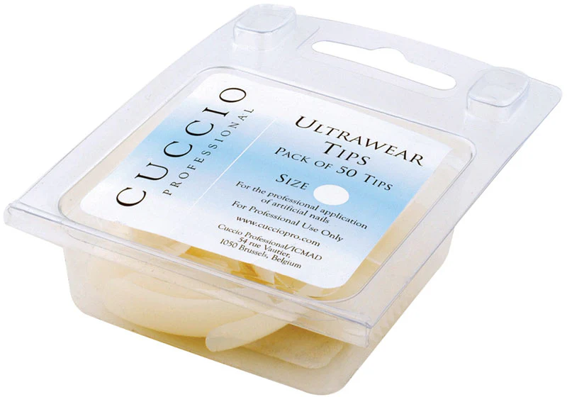 Cuccio Ultrawear Nail Tips, Size 2 - Pack of 50 - Studio 3 Twenty One LLC