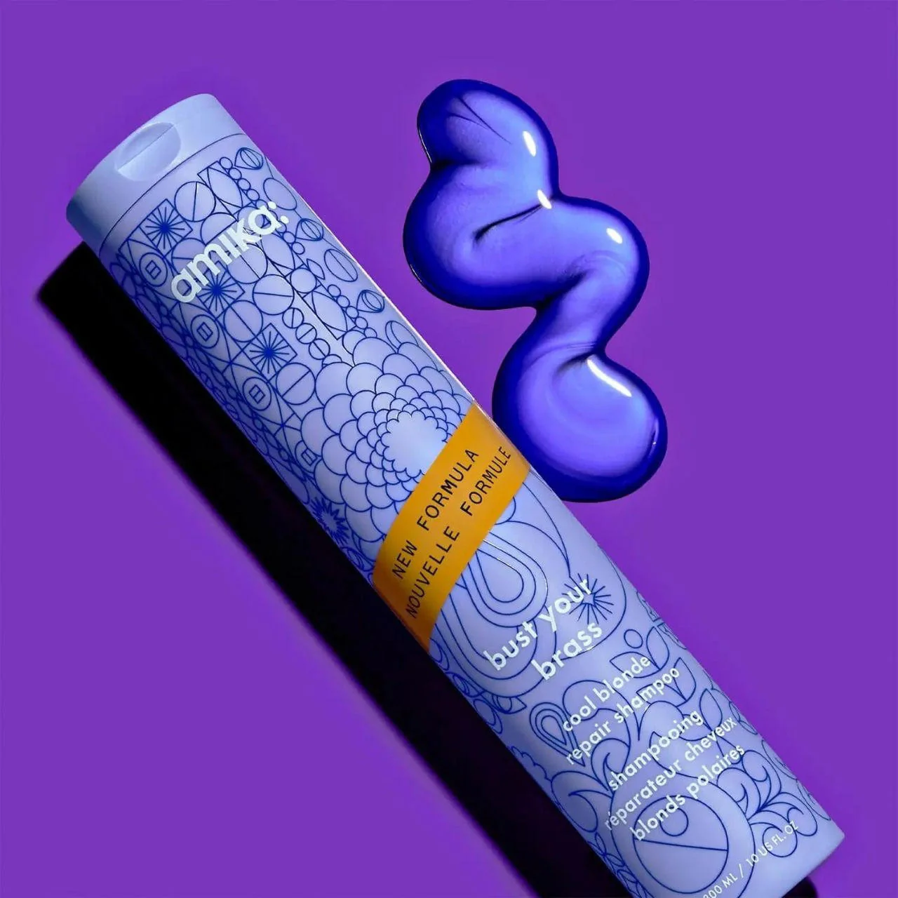 Amika Bust Your Brass Cool Blonde Repair Shampoo 275ml - Studio 3 Twenty One LLC